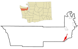 Location of Brinnon, Washington
