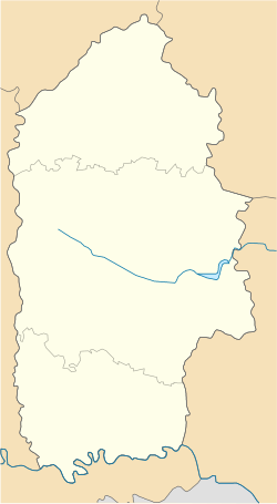 Polonne is located in Khmelnytskyi Oblast