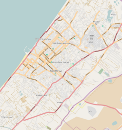 Sheikh Ijlin is located in Gaza Strip