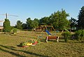 Playground at the village green (July 2020)