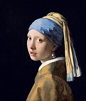painting of a girl with a pearl earring