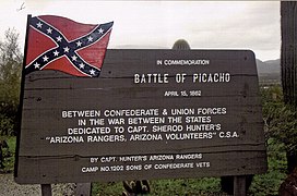 Battle of Picacho Marker.