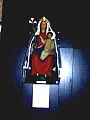 Statue of the Blessed Virgin Mary, by Anton Wagner (carved and painted wood, c. 1994).