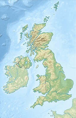 Location of reservoir in Somerset, United Kingdom