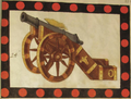 Draft banner of the Smolensk regiments by F. M. Santi, 1724-1727[88]