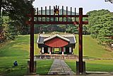 The hongsalmun at the lleung Royal Tomb (Joseon dynasty royal tombs)