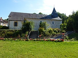 The church in Lépron-les-Vallées