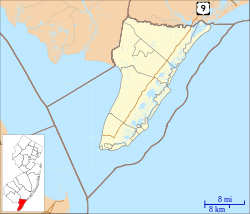 Seaville is located in Cape May County, New Jersey