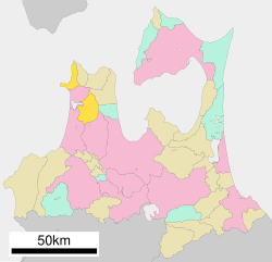 Location of Nakadomari