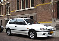 The Sunny GTi-R was sold in Europe in 1991 and 1992