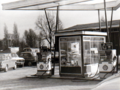 Shell filling station and garage, late 1970s