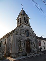 The church in Villers-Saint-Genest