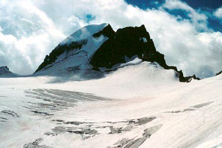Gannett Peak is the highest summit of the Wind River Range and Wyoming.