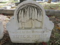 Gravestone of Napae M. Swinton, wife of H. S. Swinton from Grangemouth, buried in Catholic Cemetery, King Street, Honolulu