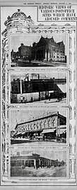 Post office photo gallery in Los Angeles Herald (1905)