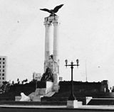 Monument to victims of Maine in Havana, Cuba, c. 1930