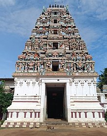 Rajagopura of Paridiniyamam Parithiappar Temple