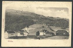 1910 postcard of Zibika
