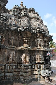 13th-century Hoysala temple with three sanctums