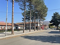 Center of the village Jegunovce