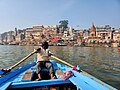 Boat ride on the Ganges River