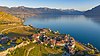 Lake Geneva with the Lavaux vineyards