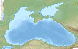 Maykop is located in Black Sea