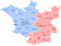 Administrative divisions of the Province of Brandenburg.