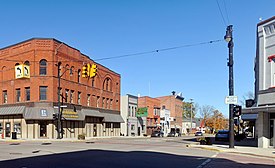 Downtown Fowlerville along Grand Avenue