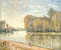 Alfred Sisley (1839-1899) - Les bords du Loing, France