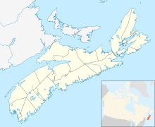 Upper Leitches Creek is located in Nova Scotia