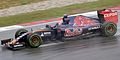 Max Verstappen driving the Toro Rosso STR10 at the 2015 Malaysian Grand Prix