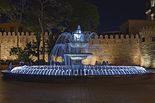 Fountain in the "Governor's garden" in Baku