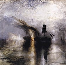 J. M. W. Turner, Peace - Burial at Sea, 1842