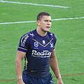 William Warbrick playing for the Melbourne Storm was a member of AFL New Zealand's 2016 team