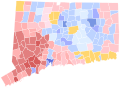 Results for the 1994 Connecticut gubernatorial election.