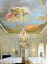Ballroom with ceiling painting “Life of Psyche” by AF Oeser, completed in 1779.