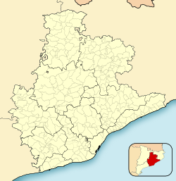 Vilanova de Sau is located in Province of Barcelona