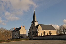 The church in Buxières-d'Aillac