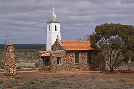 Convent of St Hyacinth,Yalgoo, Mgr Hawes 1922 side view