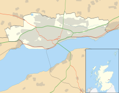 Monifieth is located in Dundee City council area