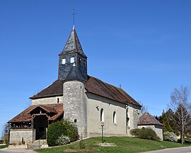 The church in La Rothière