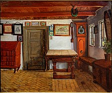 Farmhouse Interior (undated)