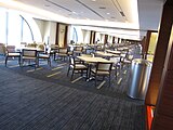 Inside the dining room on the second floor of the Jack Roth Stadium Club in the new east side structure