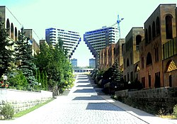The Northern Ray residential area at the Arabkir district