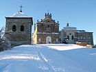 Abbey in winter