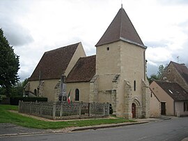 The church in Saint-Maur
