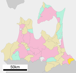 Location of Hashikami