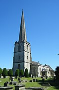 The Church of England parish church of Saint Mary is a Grade I listed building.[11]