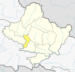 Location of Parbat (dark yellow) in Gandaki Province
